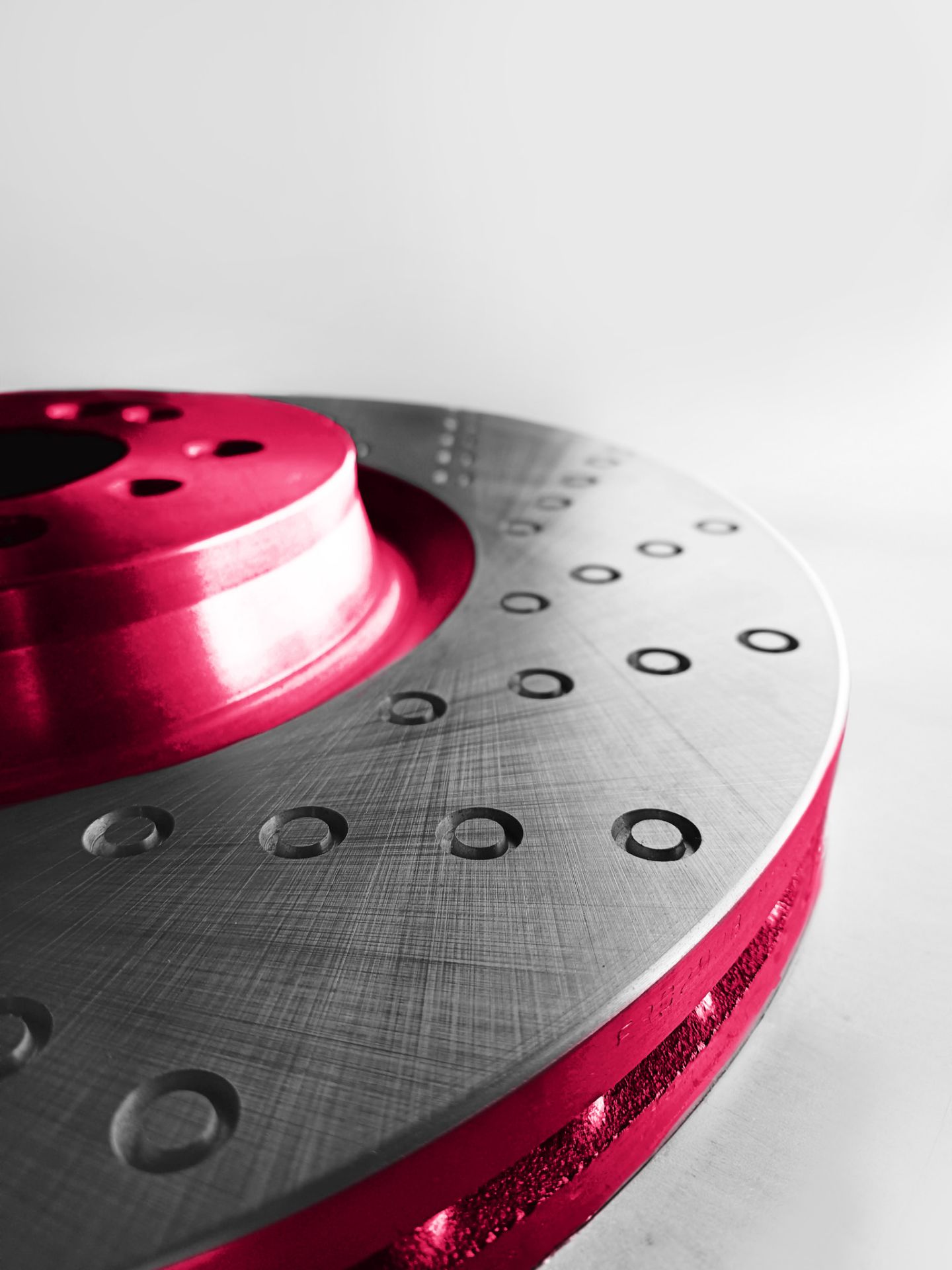 Picture of 2013 Dodge Durango Crew XBRAKES SMART SLOT NEON PINK Front Rotor X11091268P